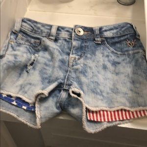 Kids jean shorts